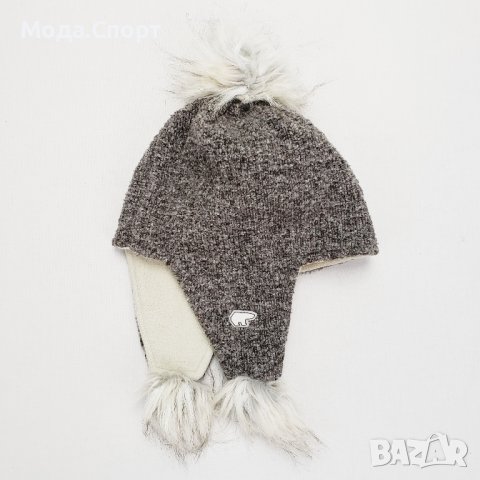 Eisbär Eisbar Оригинална Плетена Ски Сноуборд Шапка С Подплата от Полар Един Размер, снимка 3 - Шапки - 38845580