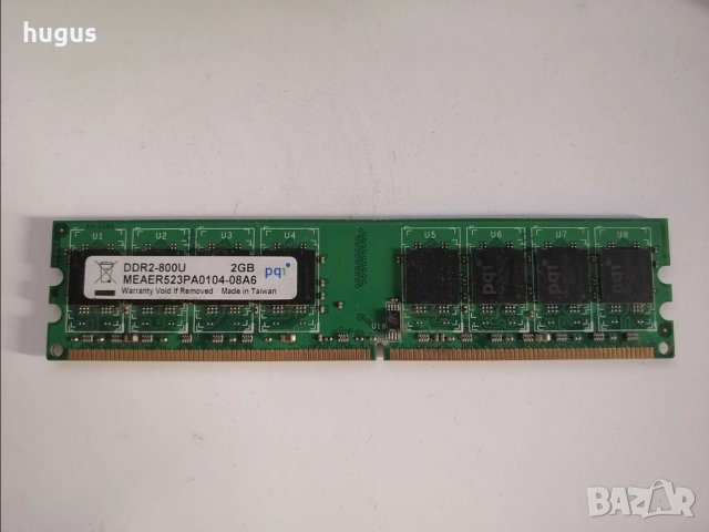 Ram DDR2 800 MHz,PC2-6400,2Gb, снимка 1 - RAM памет - 42745433
