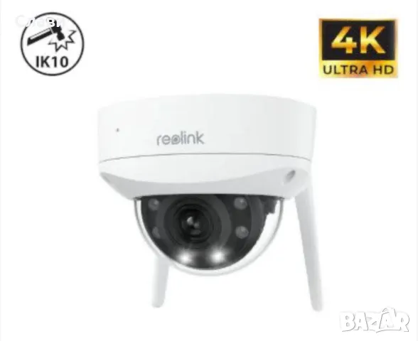 Reolink RLC-843WA 4K 8MP Wi-Fi 6 Вандалоустойчива IP Камера с 5X Увеличение, снимка 3 - Камери - 49879153