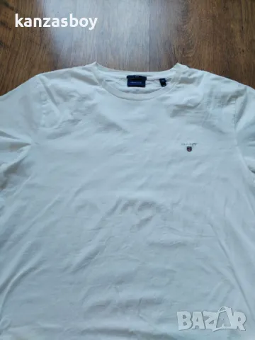 gant - страхотна мъжка тениска XL, снимка 5 - Тениски - 49589042