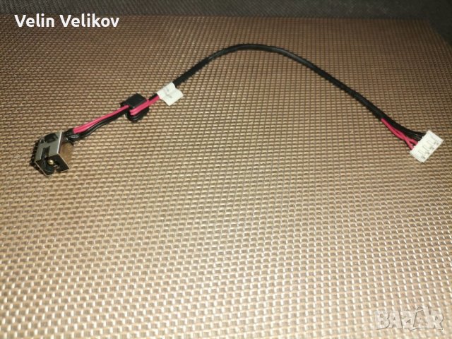 Букса за лаптоп (DC Power Jack) PJ390_1 Lenovo G570 G575 G575G G580 Y470 series With Cable 25.5cm, снимка 4 - Части за лаптопи - 37816792