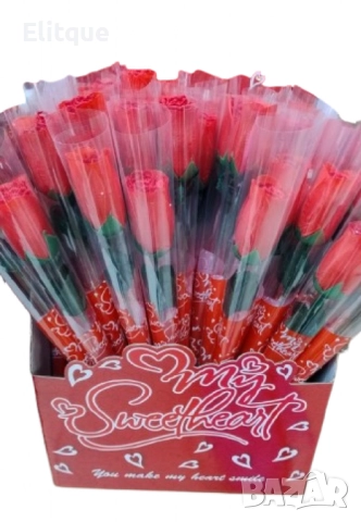 Красива роза в романтична опаковка, снимка 6 - Подаръци за жени - 52744080