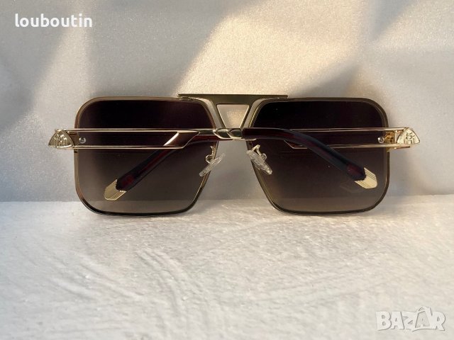 Maybach 2023 мъжки слънчеви очила маска 5 цвята, снимка 10 - Слънчеви и диоптрични очила - 40125963