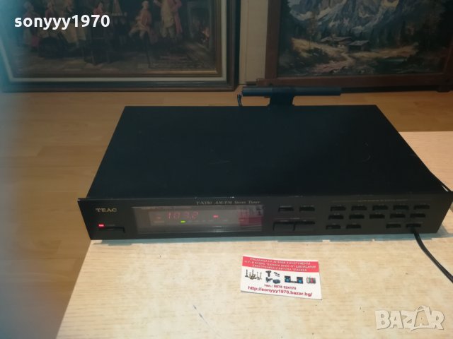 teac stereo tuner 1503210940, снимка 3 - Ресийвъри, усилватели, смесителни пултове - 32162650