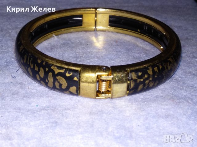 ЕФЕКТНА ПОЗЛАТЕНА ФЕШЪН АРТ СТОМАНЕНА МАСИВНА ГРИВНА 37934, снимка 8 - Гривни - 40837187