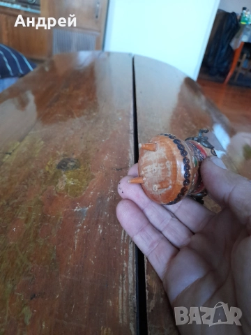 Стар дървен сувенир котле,менче, снимка 6 - Други ценни предмети - 52803996