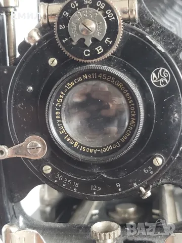Антикварен мехов фотоапарат с тринога 1 , снимка 4 - Колекции - 55708637