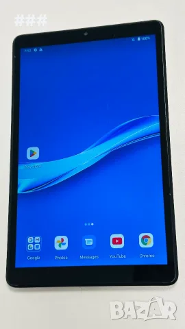 запазен таблет Lenovo Tab M8, 16GB, 2 GB RAM, Android 10, бг меню, sim карта, здрава батерия, снимка 2 - Таблети - 55728306