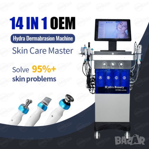 Професионален, козметичен, мултифункционален апарат за лице