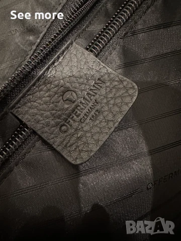 OFFERMANN Germany бизнес чанта естествена кожа, снимка 10 - Чанти - 50921324