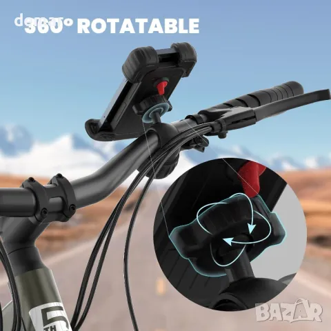 Стойка за мобилен телефон INVANTI E-bike за смартфони 4.7''-7'', снимка 6 - Аксесоари за велосипеди - 48434467