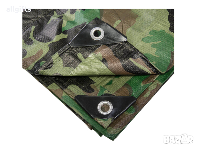 Камуфлажно платнище подсилено, CAMOforest, 90 гр/м2, снимка 2 - Огради и мрежи - 44529086