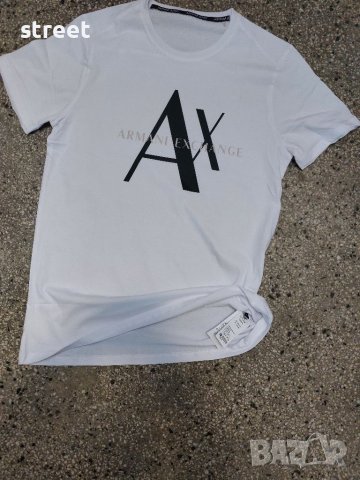 Armani t shirt мъжки тениски AX, снимка 1 - Тениски - 39773753