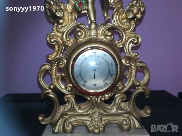 златен старинен термометър-антика 2001212202, снимка 12 - Колекции - 31498266