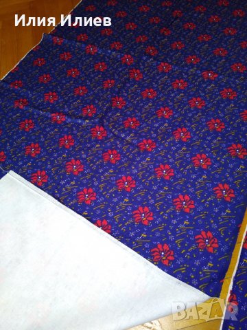 2 парчета дебел плат, дамаска 70х400 и 70х550 см, снимка 1