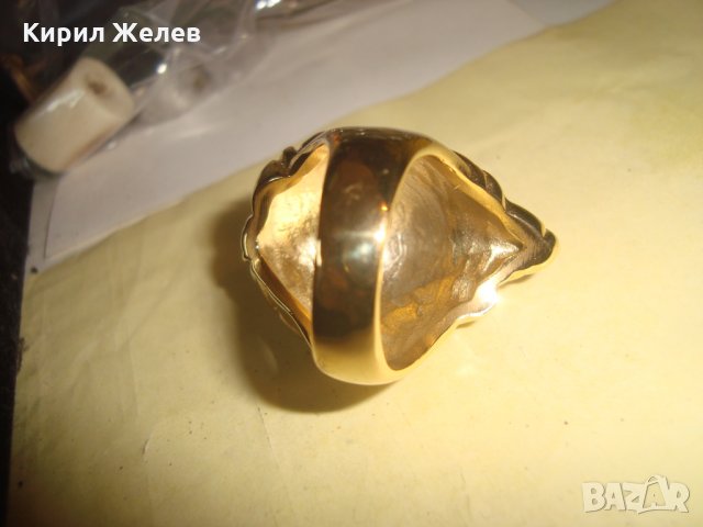ПОЗЛАТЕН ПРЪСТЕН ЛЪВСКА ГЛАВА ГРИВА НЕРЪЖДАЕМА БЛАГОРОДНА СТОМАНА НОВ РЯДЪК МОДЕЛ 25033, снимка 7 - Пръстени - 34424280