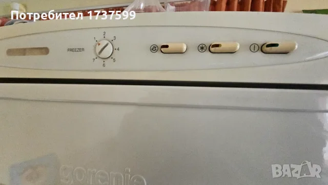 Хладилник с фризер GORENJE, снимка 2 - Хладилници - 56165426