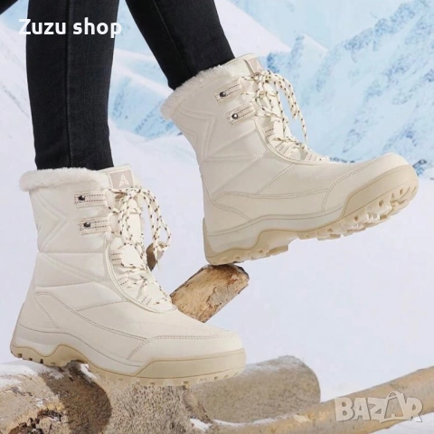 Дамски зимни обувки, за сняг и против хлъзгане, снимка 2 - Дамски ботуши - 53057580