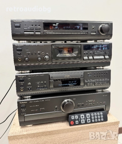 🔊ТОП ретро аудио система - сет TECHNICS Class AA - усилвател, CD плеър, триглав дек и тунер, опция , снимка 3 - Аудиосистеми - 52855668