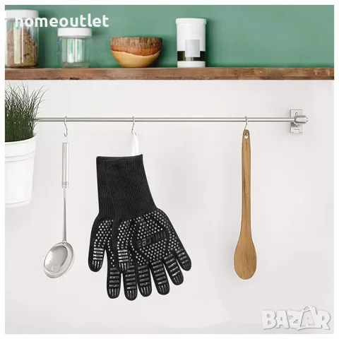 Ръкавици за барбекю MILCEA HEAT RESISTANT BBQ GLOVES, снимка 5 - Други - 47545830