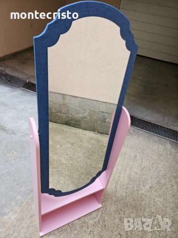 Огледало детска стая със стойка и стелаж / детско огледало, снимка 2 - Огледала - 42484191