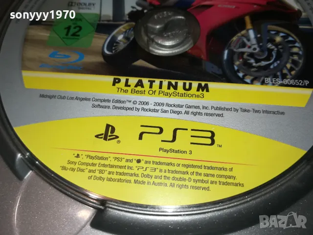 SONY PS3 GAME-MIDNIGHT CLUB LOS ANGELES 0202251934, снимка 11 - Игри за PlayStation - 48934304