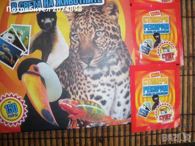 Албум на Била със стикери към него , снимка 2 - Колекции - 30685137