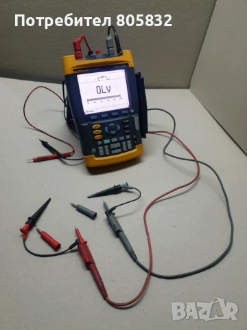 Fluke 192B ScopeMeter Digital Oscilloscope 60MHz 500Ms/s - по договаряне, снимка 4 - Друга електроника - 54180920