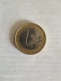 Рядка монета от 1 евро от 2006 г. - Италия, снимка 1