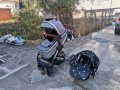 Бебешка количка Мони Гала с кошче за кола, снимка 10