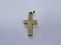 Златен Кръст 18К 750 / 1,71 гр., снимка 2