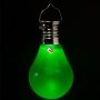 Цветна соларна лампа тип крушка 10см, снимка 2