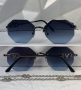 Valentino дамски слънчеви очила Осмоъгълник с верижка синджир, снимка 5
