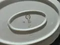 старинен немски порцелан плато елипса , снимка 8