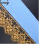 Ситни цветя в плетка дантела борд силиконов молд форма за украса торта с фондан гъмпейст, снимка 1 - Форми - 28960123