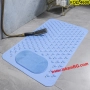 Гумена постелка за душ с вендузи и четка за крака – 2в1 - КОД 4600, снимка 4