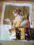 Гоблен за бродиране "Момичето с книгата"  , снимка 2