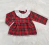 Детска карирана рокля 18-24 месеца, снимка 5