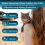 Нов предпазен нашийник за котки срещу бълхи и кърлежи Регулируем Водоустойчив , снимка 2