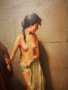 Картина масло-Rudolf Ernst/Търговец продава робиня на султан Baezit 2/, снимка 3