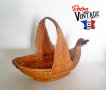 Френска кошница - панер във формата на патка или гъска, снимка 1 - Антикварни и старинни предмети - 29988671