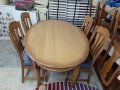 Маса+4 стола масив внос от Холандия , снимка 2