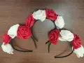 Дамски диадеми с цветя, снимка 1