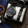 Спортен мъжки часовник Geduo и гривна в луксозна кутия, снимка 6