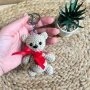 Ключодържател плетено мече, снимка 3