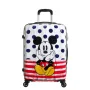 Твърд куфар Спинер American Tourister на 4 колела Disney 55 см ръчен багаж Minnie Mouse, снимка 11