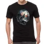 Нова мъжка тениска с Вълк в черен цвят, снимка 1