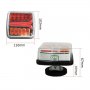 Безжични диодни стопове за ремарке Automat, С магнитно закачане, LED,  2бр, 12V-24V, снимка 2