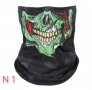 Бандана с череп зомби - спорт, зима, колоездене, снимка 4