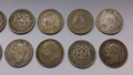 Лот сребърни монети от 1 лев 1882,1891,1912 и 1913 година - 10 броя, снимка 7